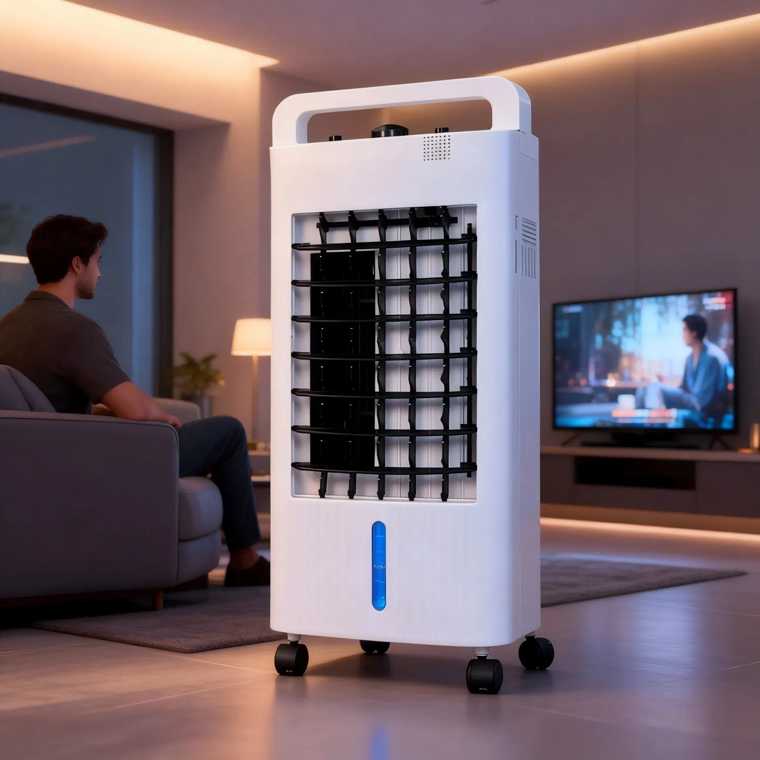 Energy Saving Portable Air Cooler Evaporative Air Cooler Desert Air Cooler Home Air Cooler Outdoor Air Cooler with Low Noise Operation Technology