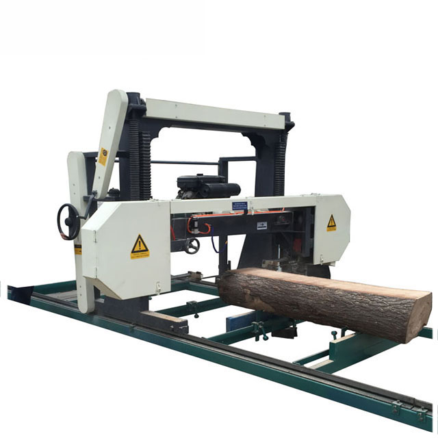 Ленточная пила по дереву портативная дизельная