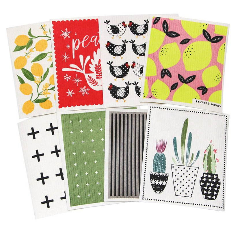 Swedish Dishcloth Cellulose Sponge Cloth, Cellulose Sponge Dish Cloth1 Buyer