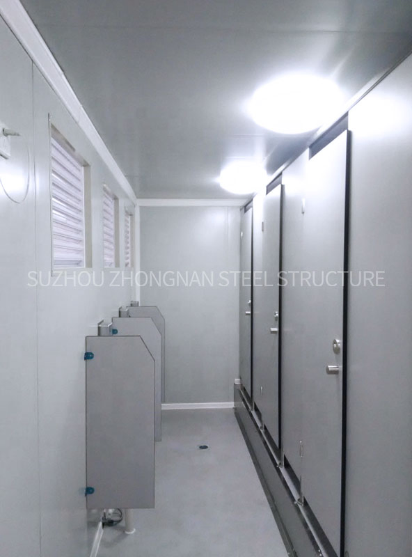 High Quality and Low Cost Prefabricated Mobile Portable Container Public Temporary Toilet Manufacturer