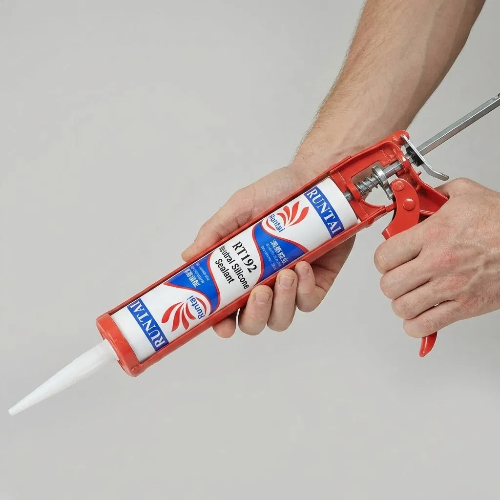 All-Purpose Silicone Sealant for Construction and Home Repairs