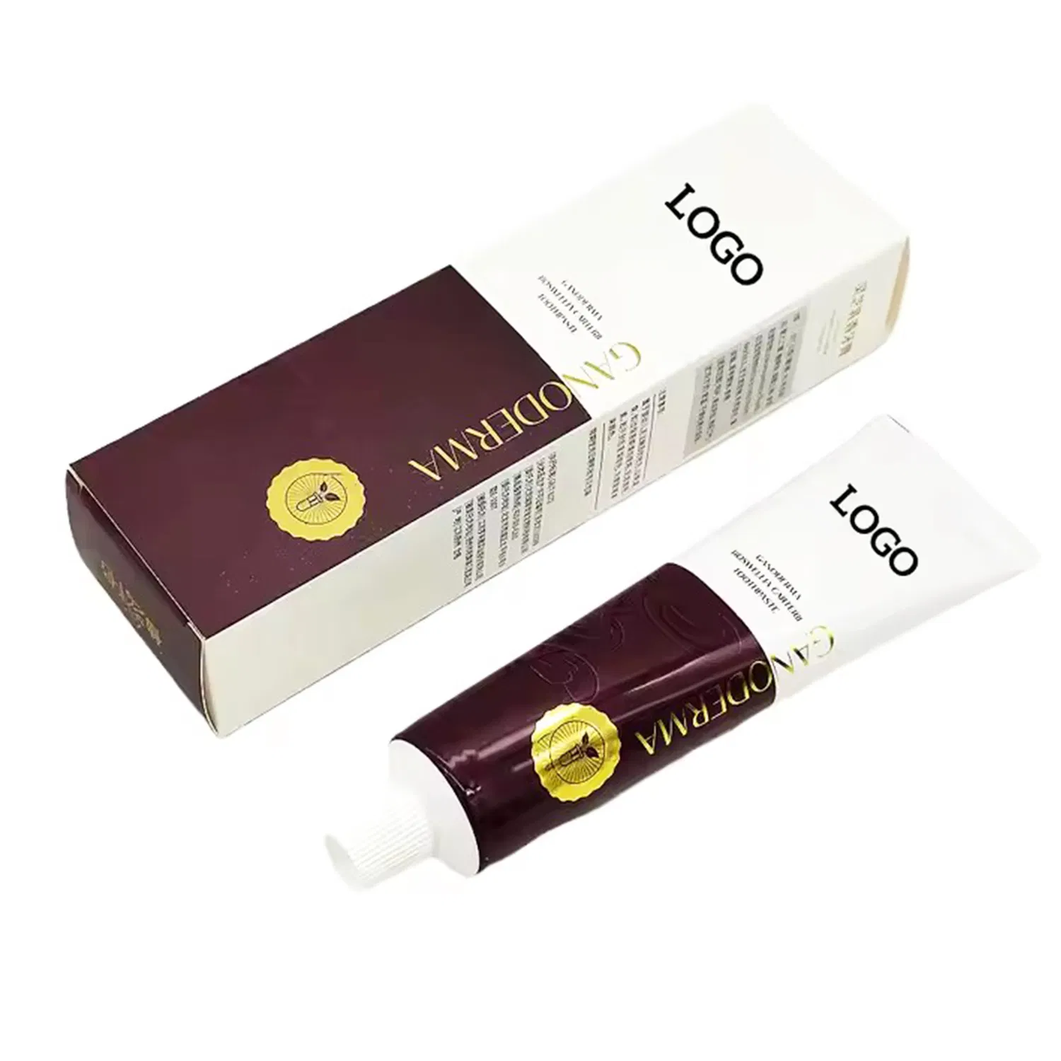 Customize Logo Remove Plaque Gum Protect Ganoderma Toothpaste