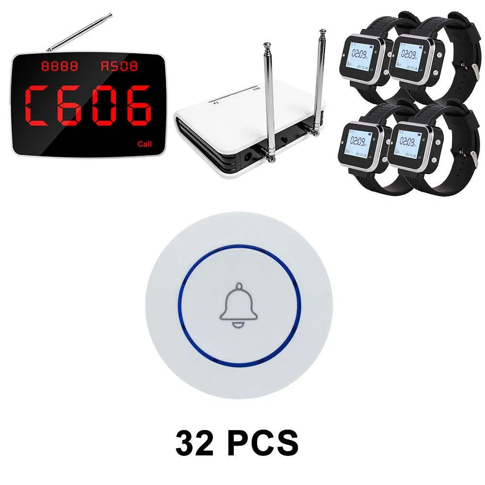 Catel Wireless Pager System 1ctm368 3ctw06 32ctt12 Set