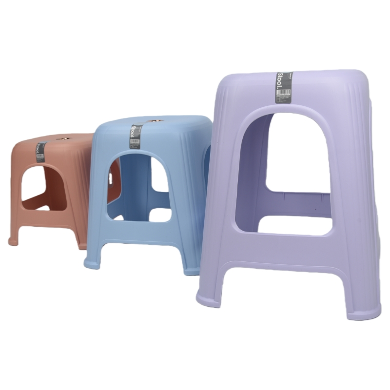 1808# Portable Minimalist Plastic Chairs with Pressure Resistance for Household Living Room Adult Dining Table Chairs