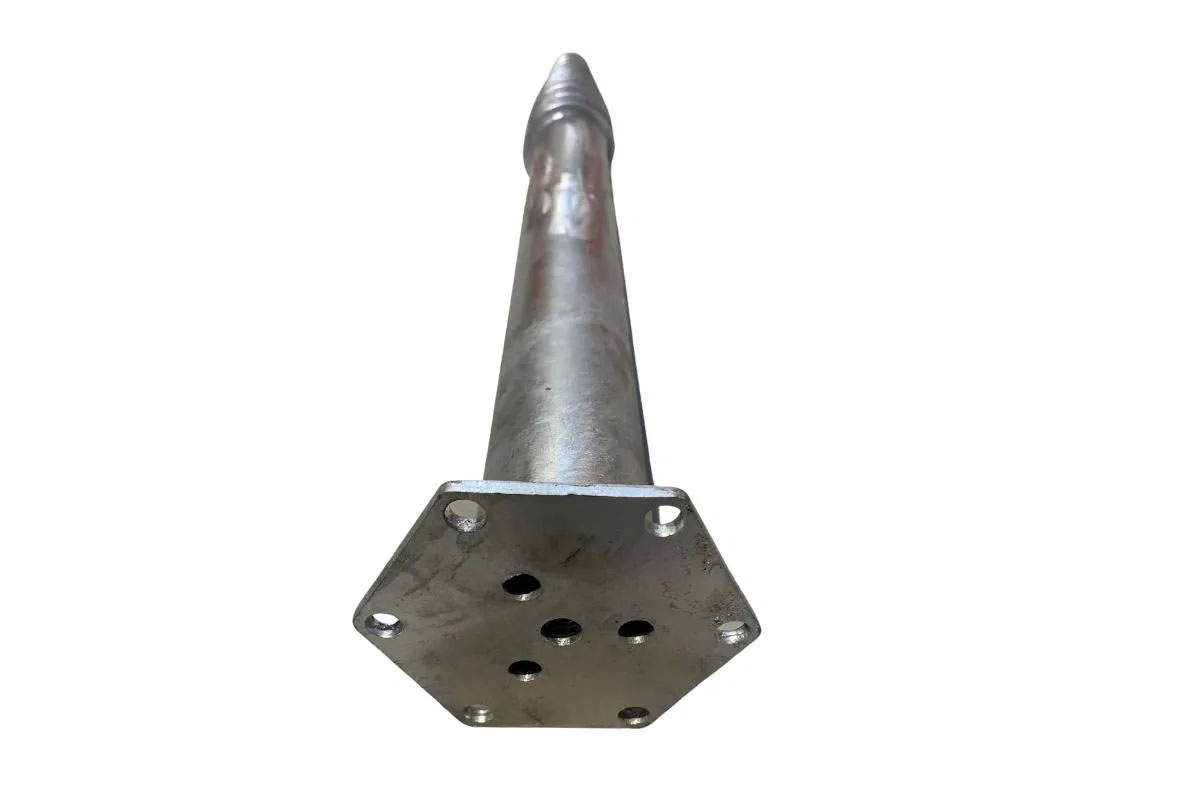 Винтовые сваи для солнечных панелей из углеродистой стали