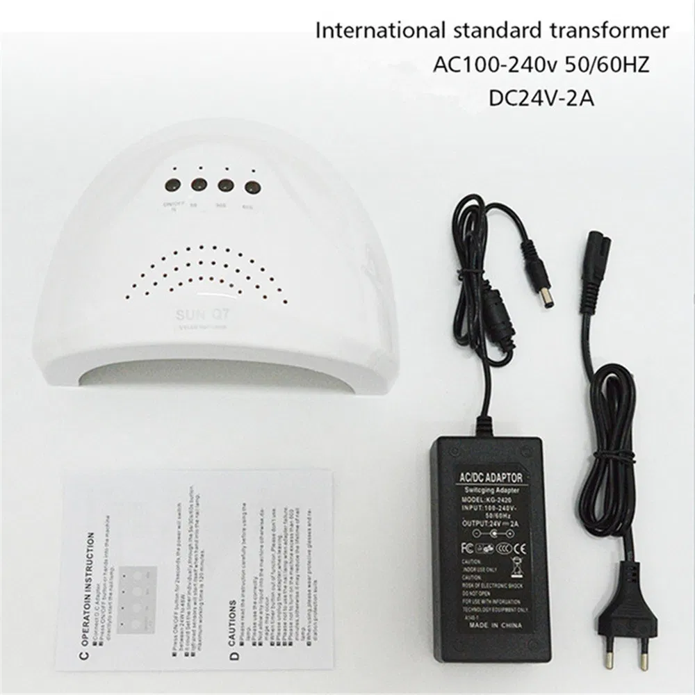 48W Sun Portable UV LED Nail Lamp for Manicure Salon Nail Dryer