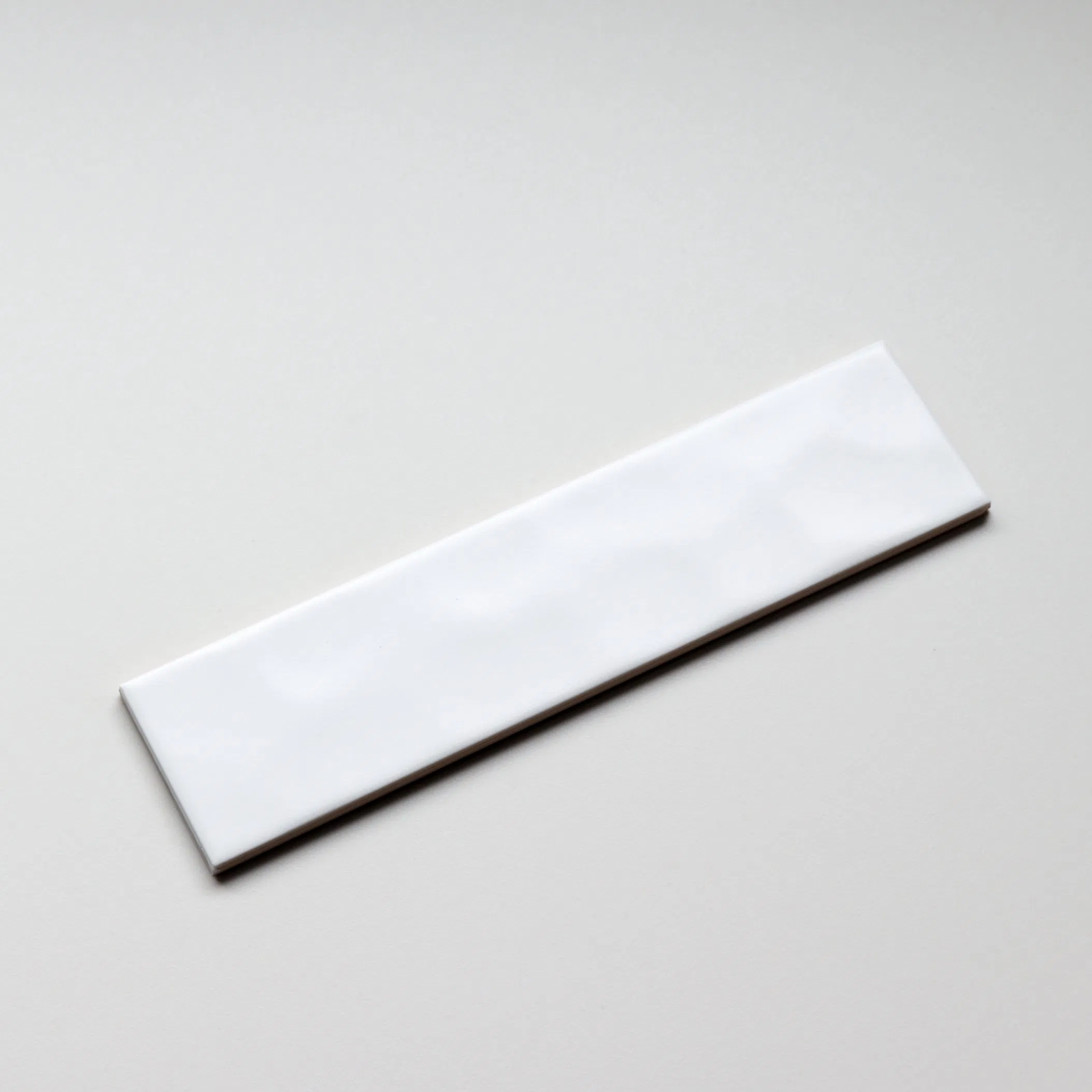 75X300mmwhite Beveled Wavy Glossy Matt Subway Tiles Interior Wall Tiles Living Room Bathroom Kitchen