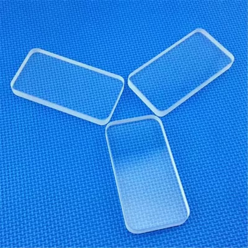 High Quality Purity Fused Safety Temperature Resistant Transmittance Optical Tempered Round U-Shape Clear Rectangle Quartz Glass Plate for Viewing Window