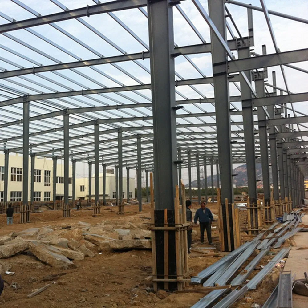 Cn Ready Made Cheap Prefabricated Steel Frame Structure Building Storage Warehouse for Sale