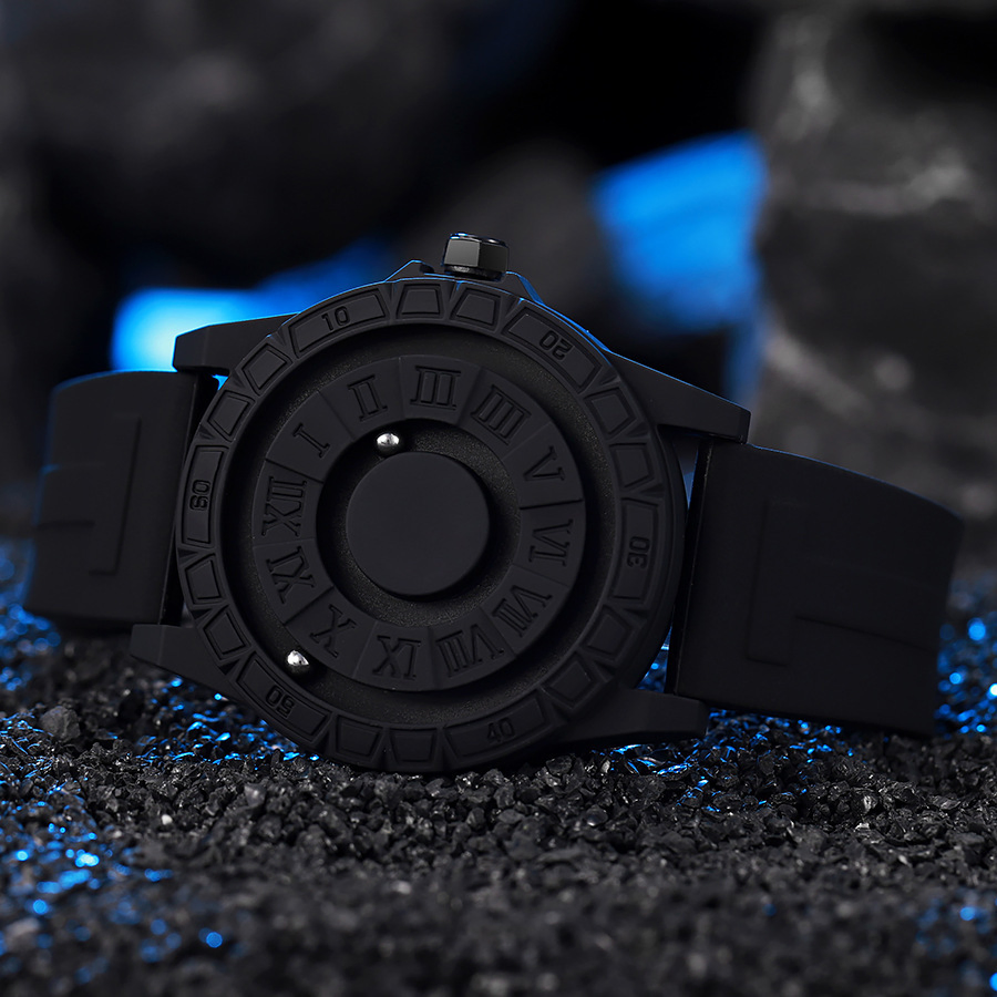 High-Tech Men's Watch Magnetic Levitation Ball Unique Trendy Needleless Premium Quartz Watch