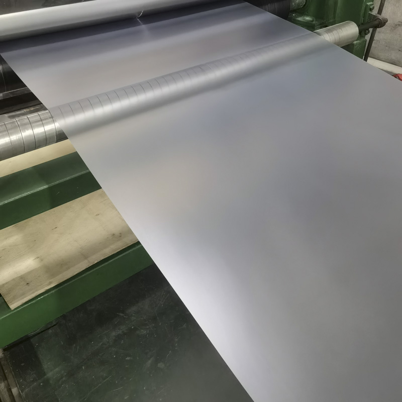 PVC Sheet 0.3mm Rigid Coarse PVC Sheet Customize Size for Printing