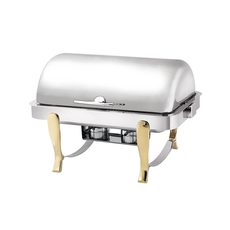 Stainless Steel Saucepan Stove Dripless Round Soup Station Giltlegs