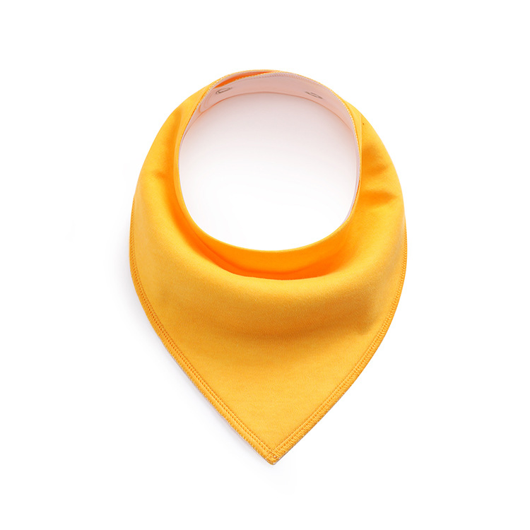 0142 Saliva Towel Baby Bib Fleece Cotton Triangle Towel Spring and Autumn