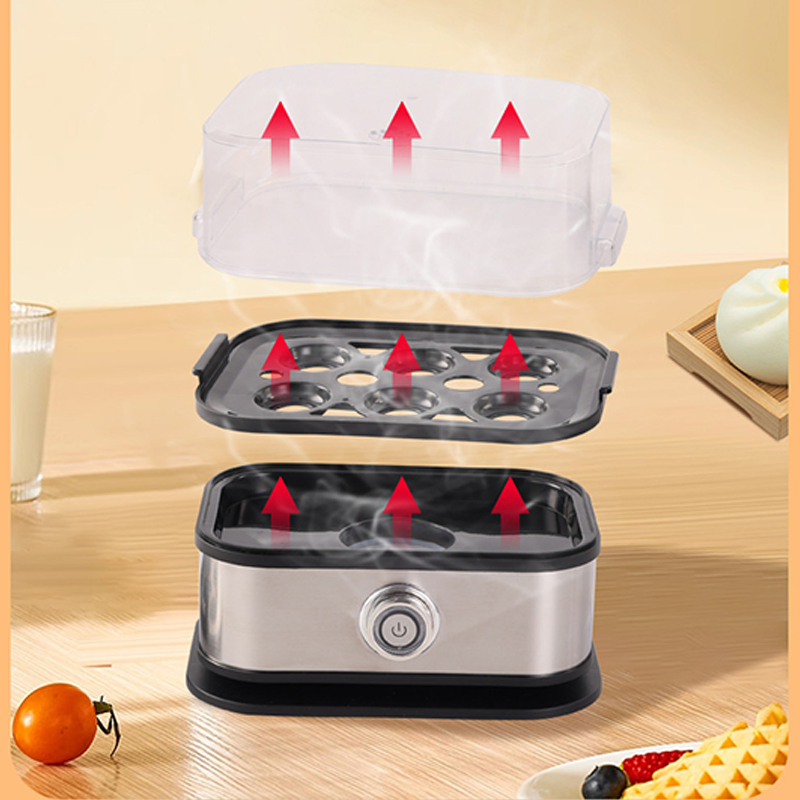 Durable Stainless Steel Mini Electric Egg Cooker