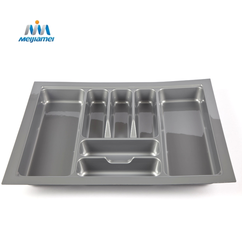 Eco-Friendly 800mm Drawer Cutlery Organizer with Dividers for Kitchen Cabinet Storage