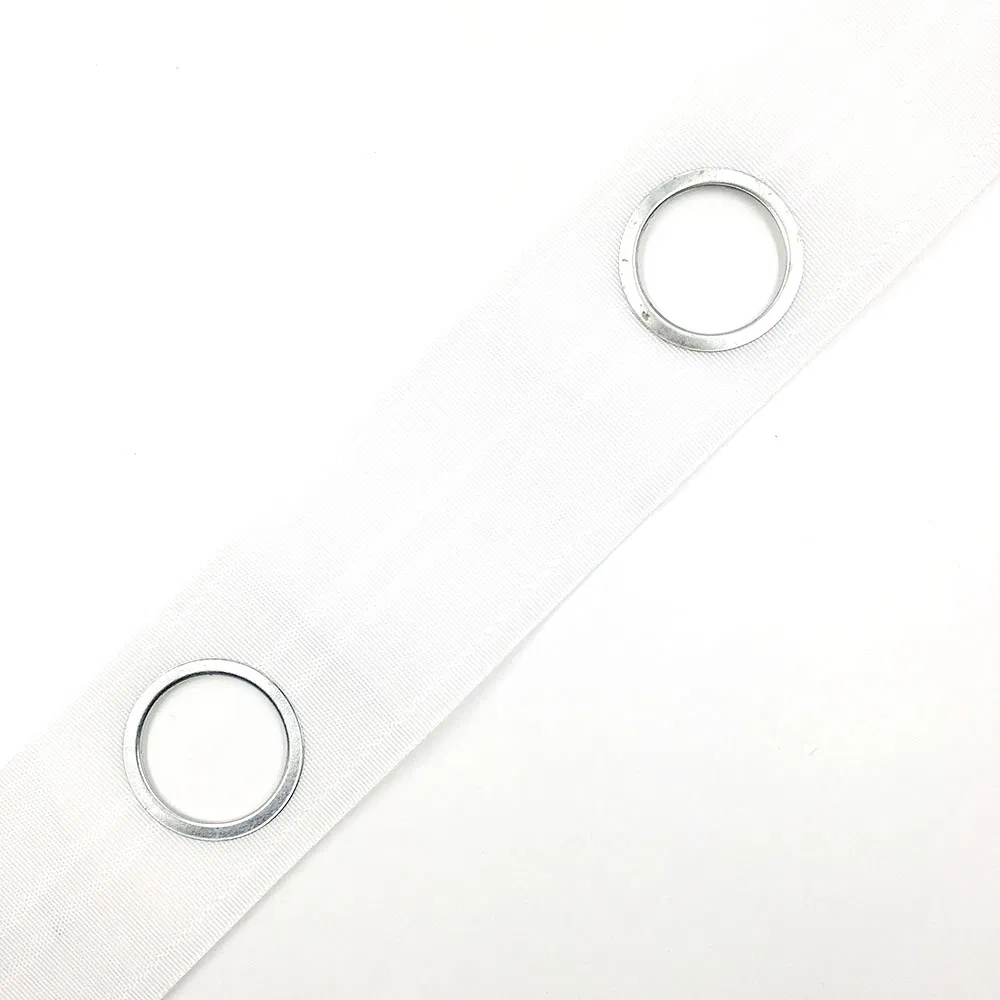 Factory Direct Selling Polyester Woven White Holes Curtain Tape for Curtain Decoration