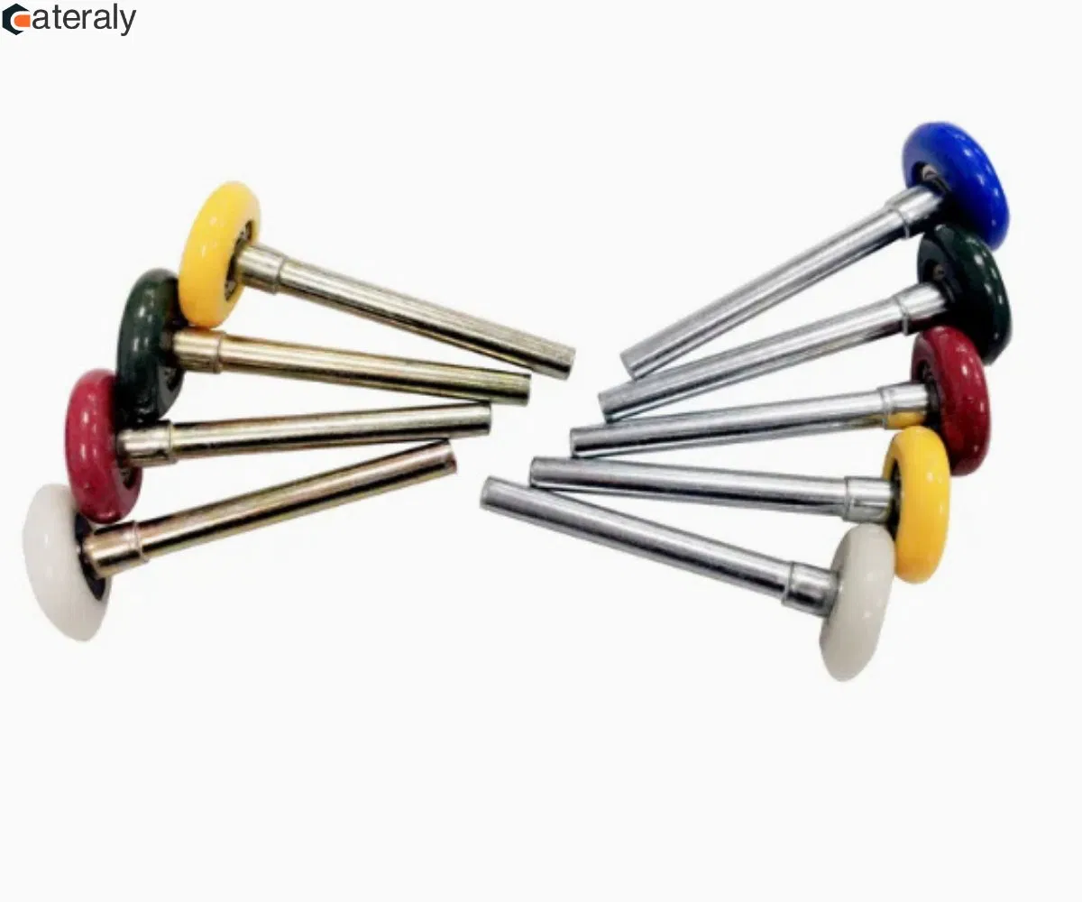 Factory Wholesale Premium Smooth-Glide Garage Door Roller Set for Easy Use 47mm 10 Pack 2'' Aluminum Garage Door Rollers Nylon Roller Wheel for Garage Door