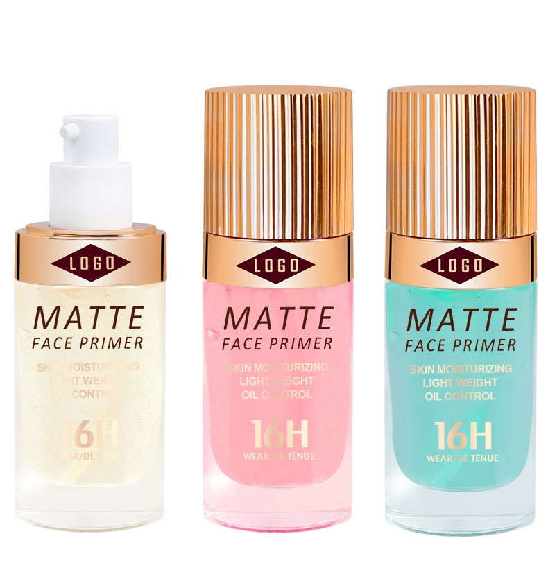 Wholesale Pores Hydrating Mineral Cream Oil-Control Makeup Foundation Matte Primer Glossy Primer OEM Private Label Beauty Base