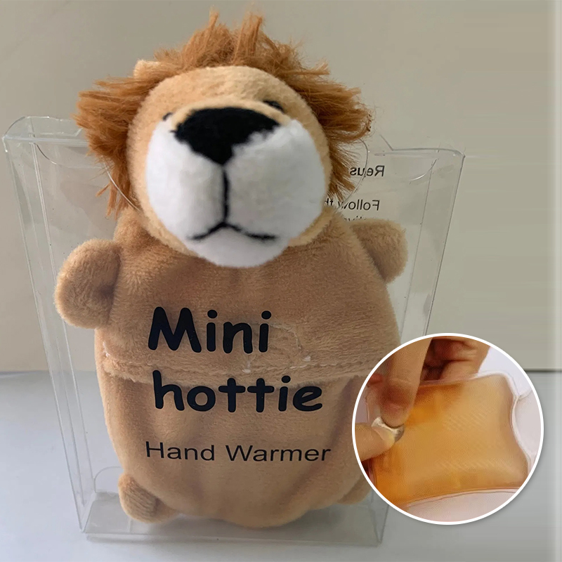 Hand Warmer Water Bag Plush Cartoon Cute PVC Hot Water Bottle