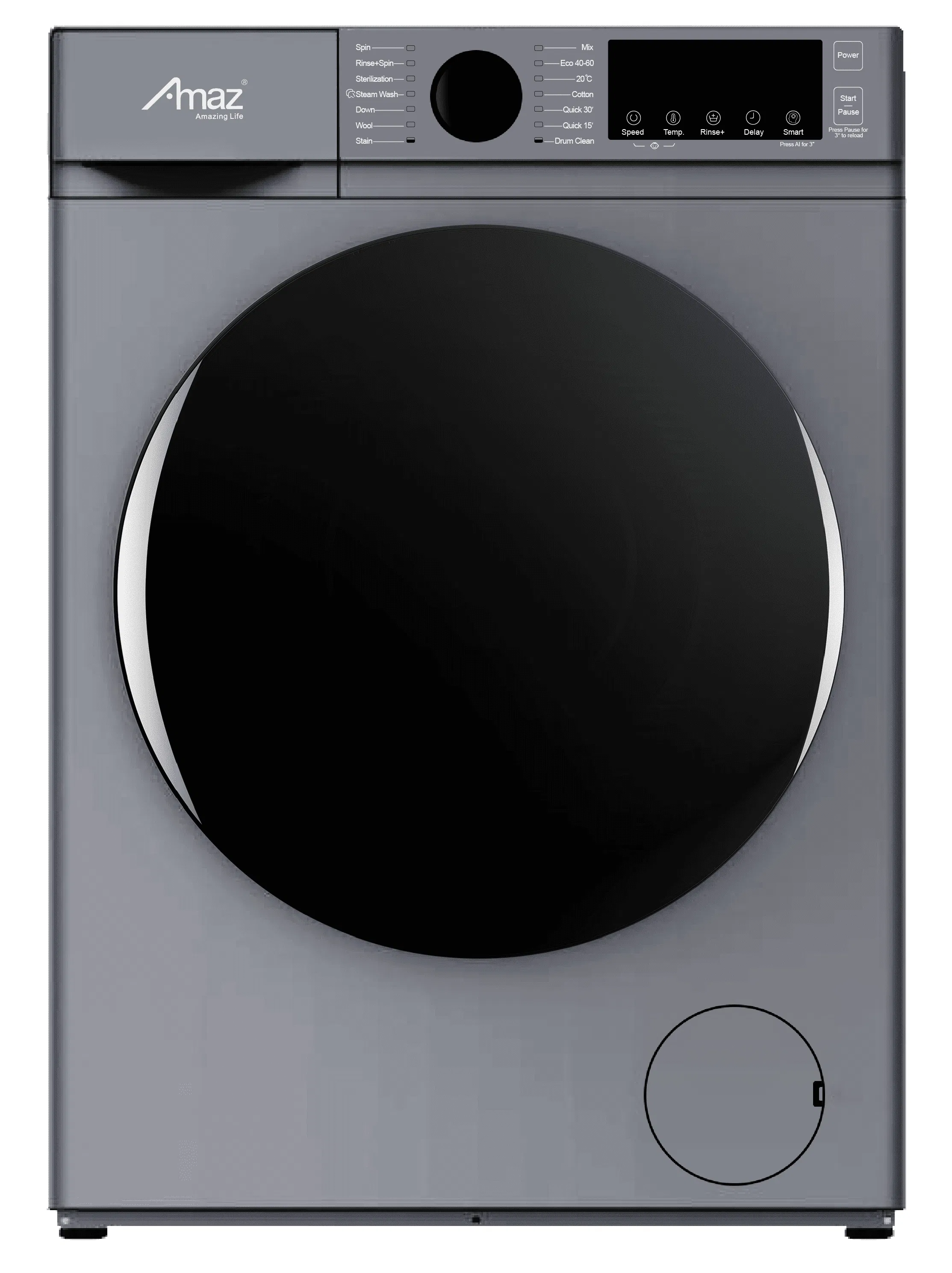 6kg 8kg 10kg 12kg Front Loading Washer Automatic Washing Machine