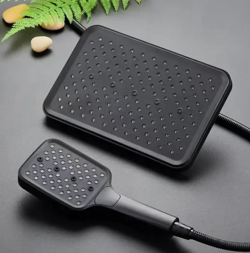Premium Iprosan ABS Square Hand-Held Shower Set for Modern Bathrooms