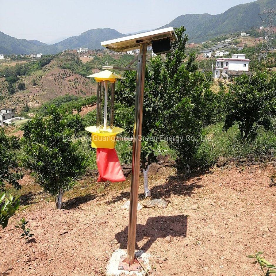 Solar Insecticidal Light Solar Insect/Pest Killer Lamp for Farm Family Health with 30W Poly Solar Panel