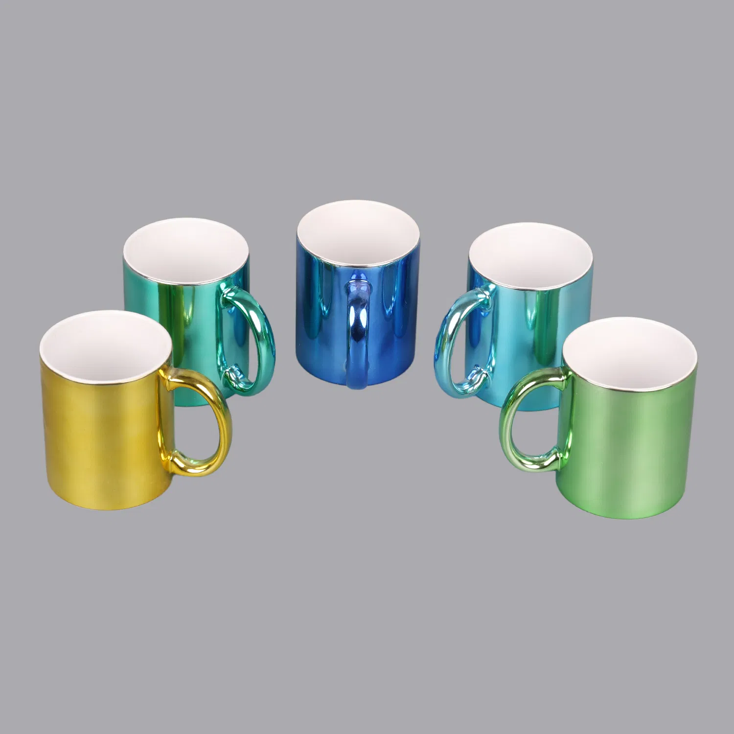 Bold Vibrant Colorful Painted Custom Coffee Tea Graduation Congrats Gift Ceramic Mug