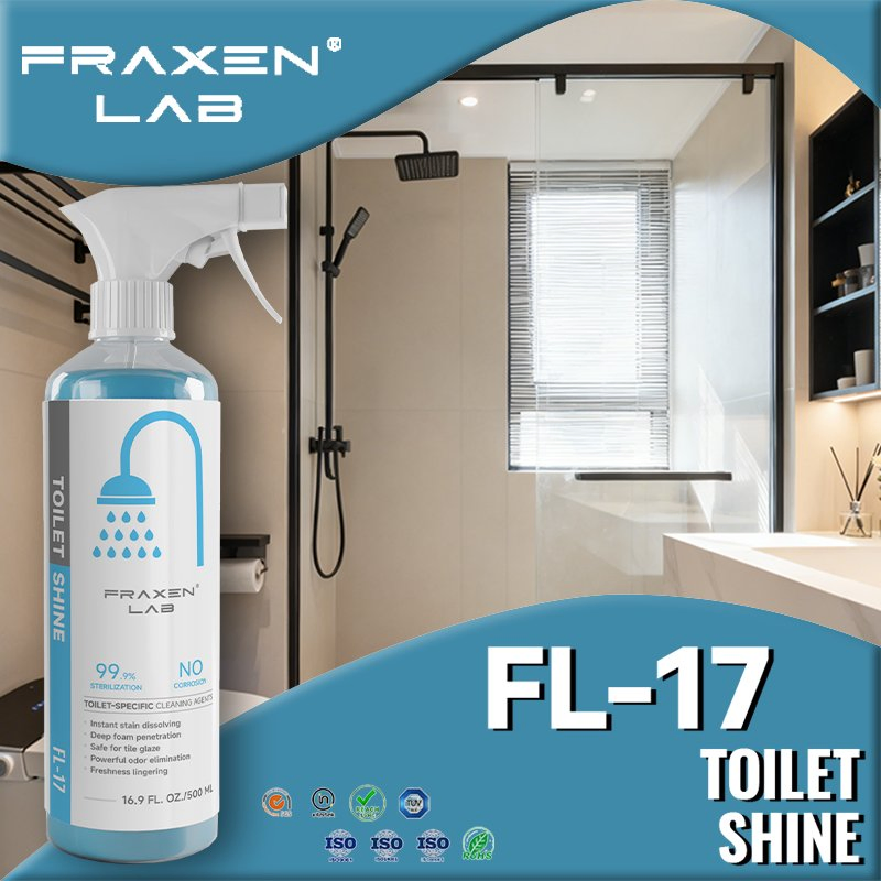 Liquid Toilet Cleaner Direct Manufacturer Factory Supply Low MOQ Professional Bathroom Cleaner for Commercial Cleaning