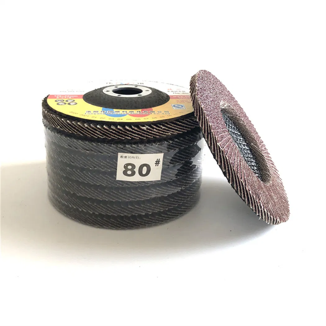 Лепестковый круг 125х22мм из оксида алюминия