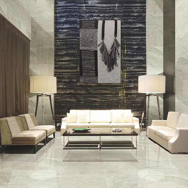 Foshan Glossy Marble Look Glazed Polished Porcelain Wall Tile
