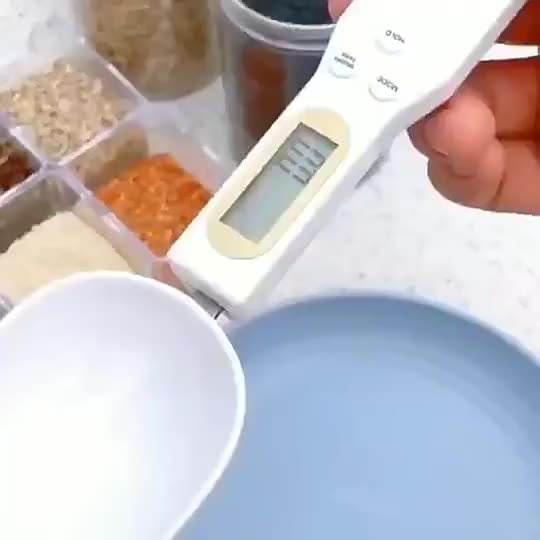 Цифровая ложка-весы для кухни