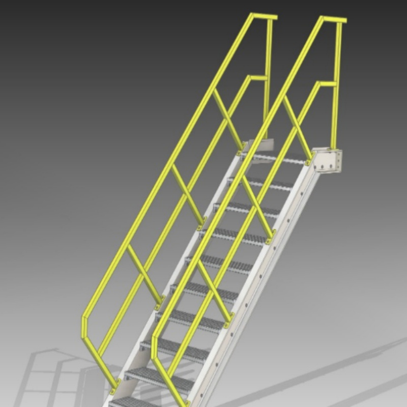 Customized High-Quality Industrial Staircase Manufacturer Metal Welding