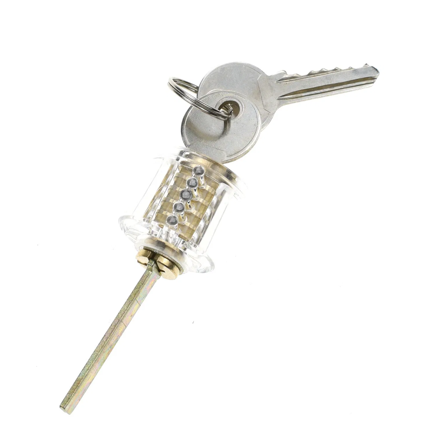 17-Piece Lock Picking Tools with Clear Practice Training Locks for Lockpicking, Extractor Tool for Beginner (YH9278)