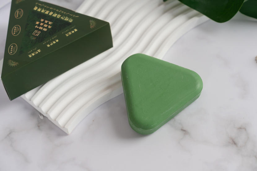 Green Herbal Shampoo Soap