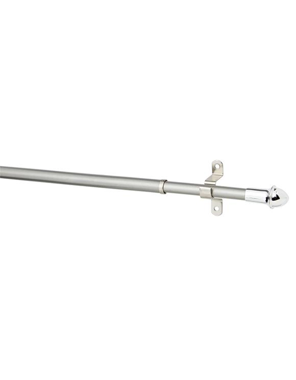 Wholesale Mini Metal Coffee Curtain Rod for Windows Durable Fitting Room Curtain Cafe Rod Pole