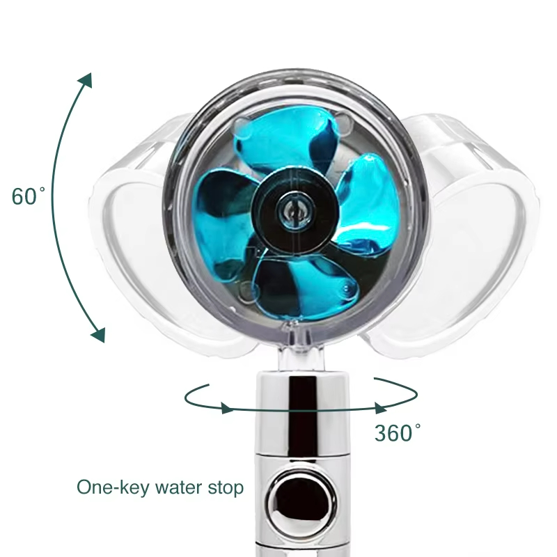 Premium Hand-Held Nozzle with 360-Degree Rotation and Filter