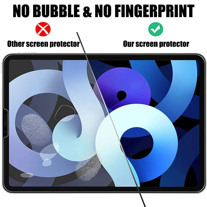 Защитное стекло 2.5D для iPad Air 5, PRO 12.9, iPad 7/8/9