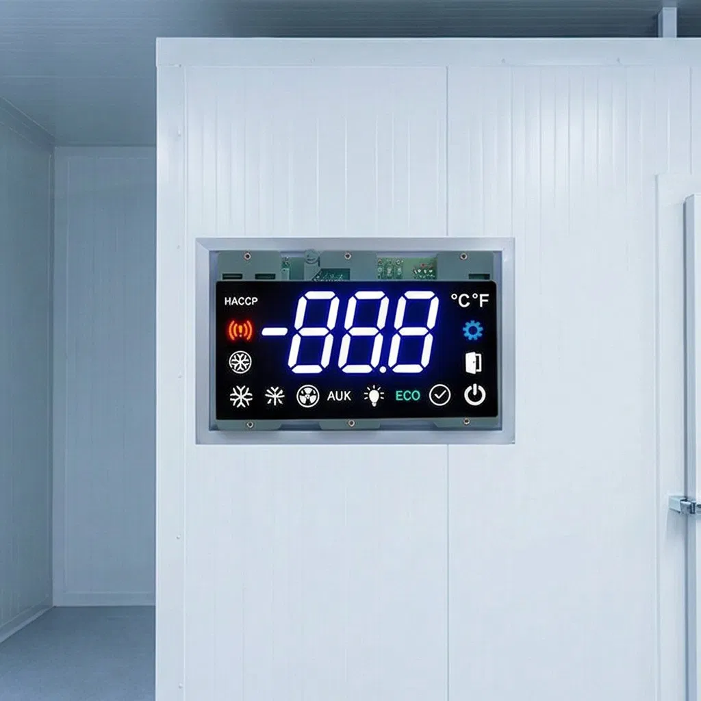 Custom 3-Digit LED Display for Cold Room Temperature Monitoring