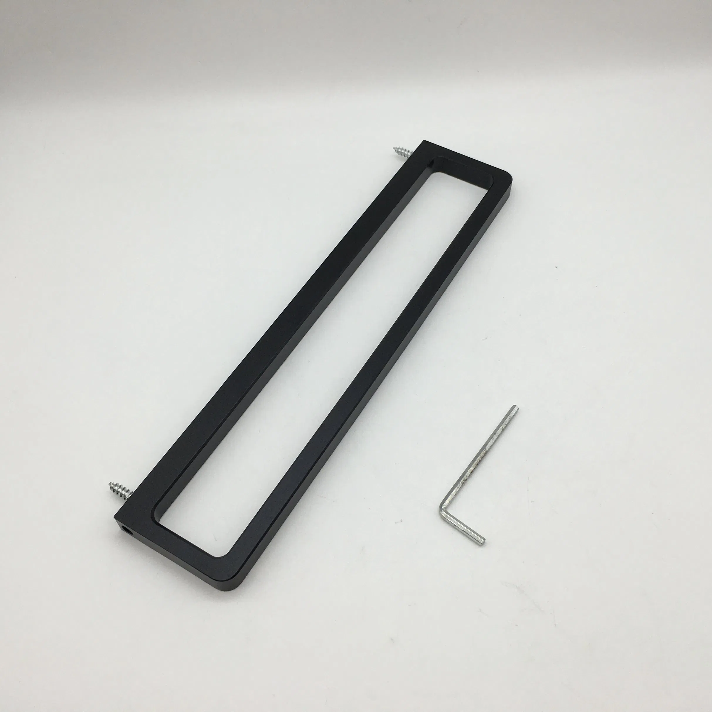 Narrow Aluminum Profile Linkage Sliding Aluminum Door Handle with Lock