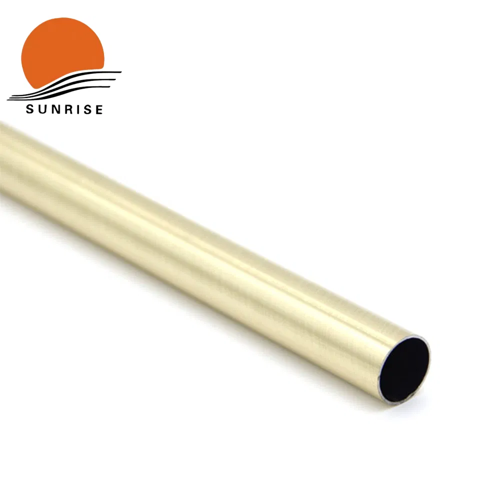 Window Metal Iron Curtain Rod Pole Pipe Color Customization Tube for Curtain