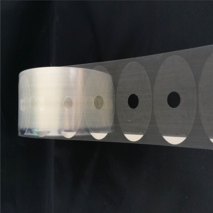 Light Blue White Lens Polish Sticker for Glasses