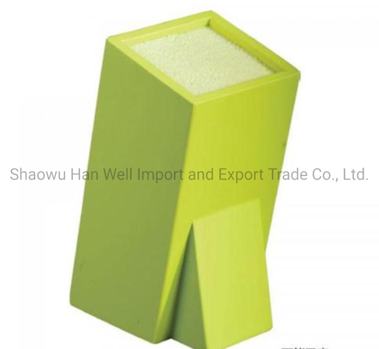 Бамбуковая подставка для посуды с цветным покрытием