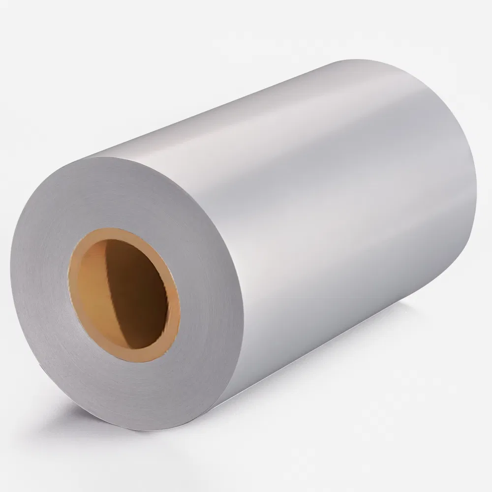 Waterproof paper Inkjet Printable self adhesive label roll Matte Silver PET