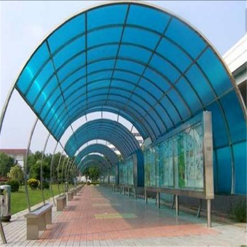 Plastic Polycarbonate Skylight Roof Sheet/Hoja De Policarbonato