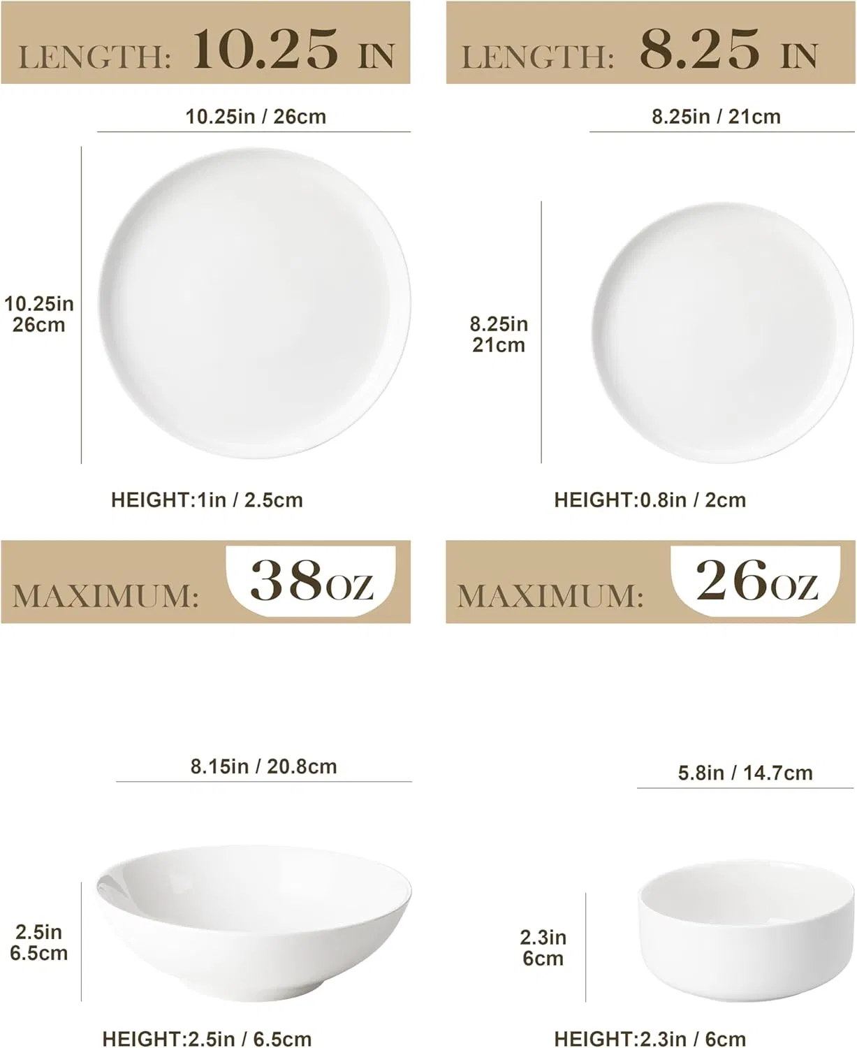 Hot-Selling Eco-Friendly Healthy Lead&Cadmium Free White Luxury 24PCS Dinner Set Dinnerware OEM &ODM Decal Porcelainware Stoneware Crockery Ceramic Tableware