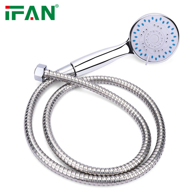 Ifan OEM ODM Bathroom Accessories Plastic Material High Pressure Overhead Shower Head