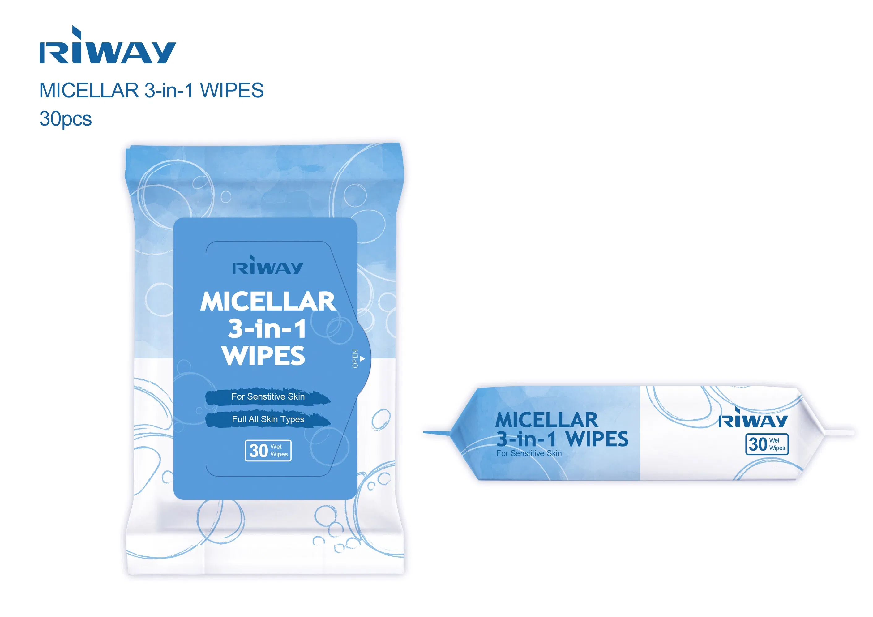 99.9% Germs Killing Antibacterial Skin Cleaning Wet Wipes