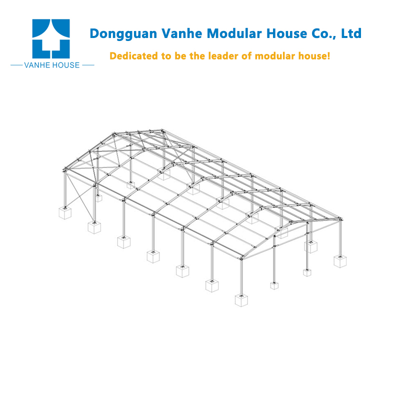High Quality Two Story Steel Structure Warehouse Prefab Warehouse Steel Structures India