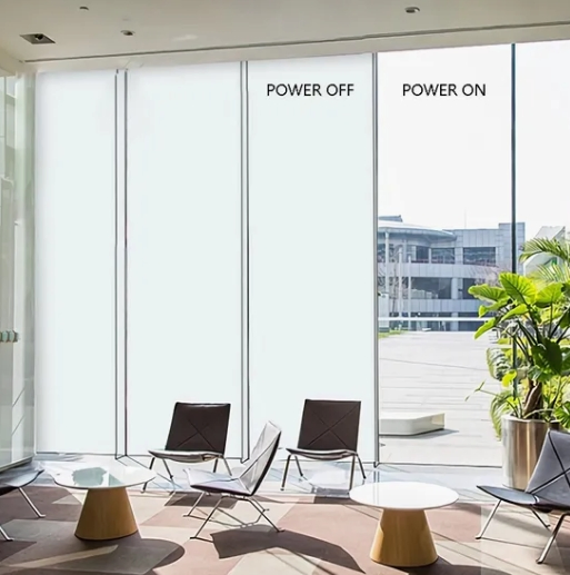 Anti-Glare Film Dimmable Window Energy-Saving Self-Adhesive Smart Film for Office Privacy