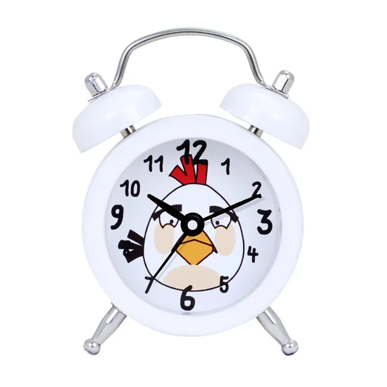 New Design Grape Purple Cartoon Cute Small Alarm Clock
